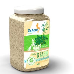 Соль морская природная Мята 850гр