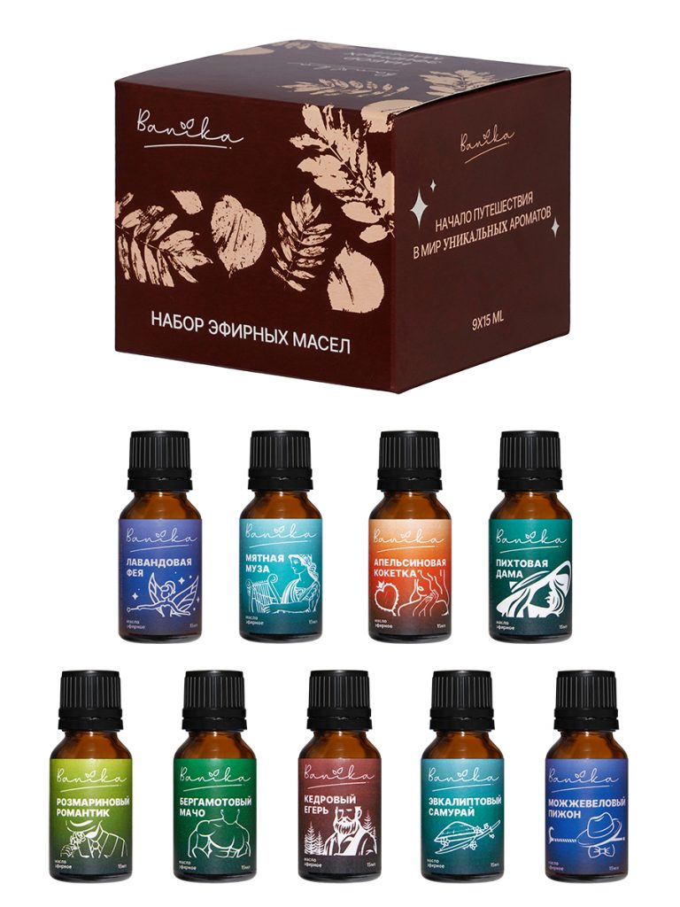 Набор эфирных масел Banika 9х15мл
