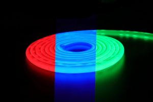 Термостойкая светодиодная лента LP SMD 3838, 120led, IP68, 24V, RGB standart