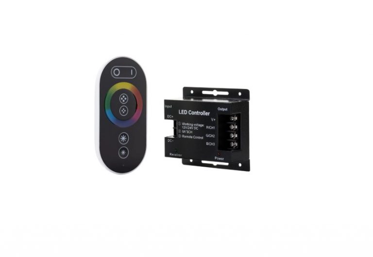 Сенсорный RGB-контроллер LP-M11-RGB-24A (12-24V, 24A)