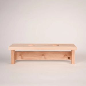 Полка для трав и веников Левада Д3, ольха, 2 отверстия