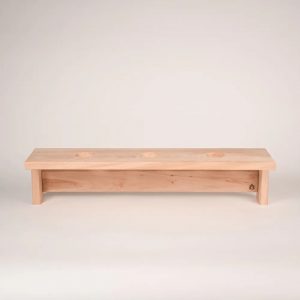 Полка для трав и веников Левада, ольха, 3 отверстия