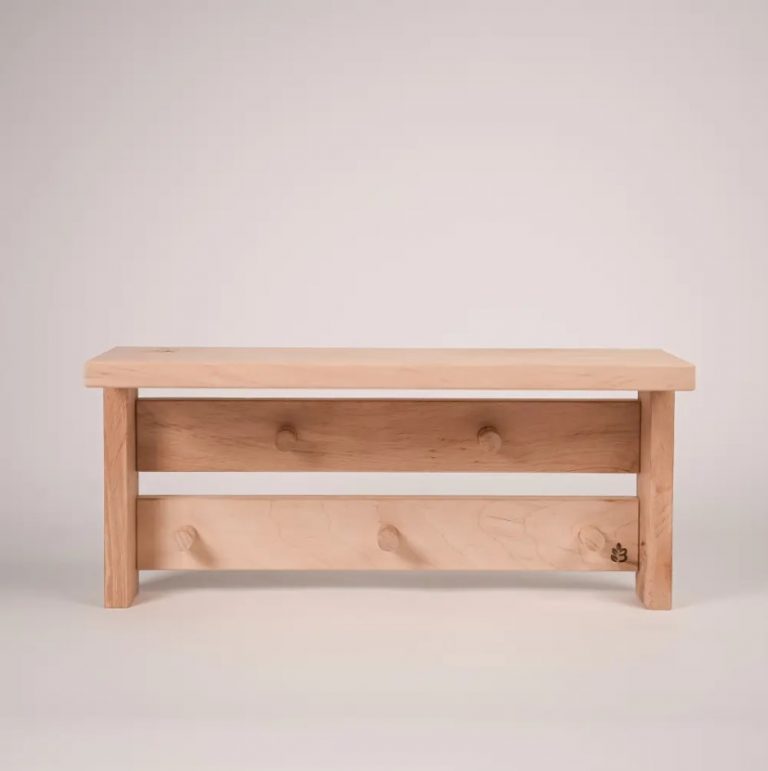 Полка Левада Д5, ольха, 2 ряда