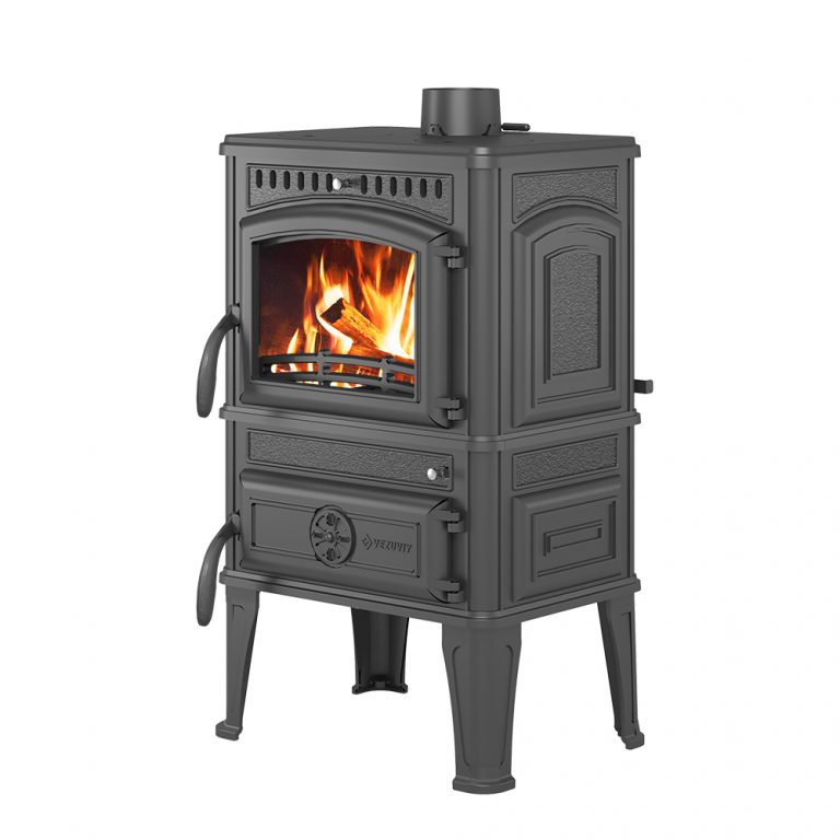 Печь камин Везувий LV-12S «Антрацит»