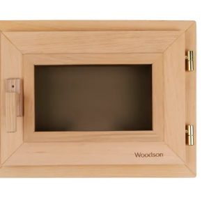 окно Woodson 30х40 стекло бронза, ольха