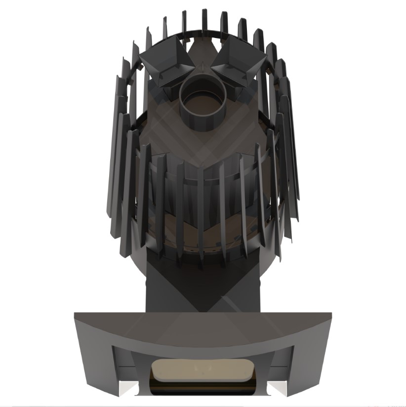 Дровяная банная печь Grill'D Cometa Vega 240 Long Max