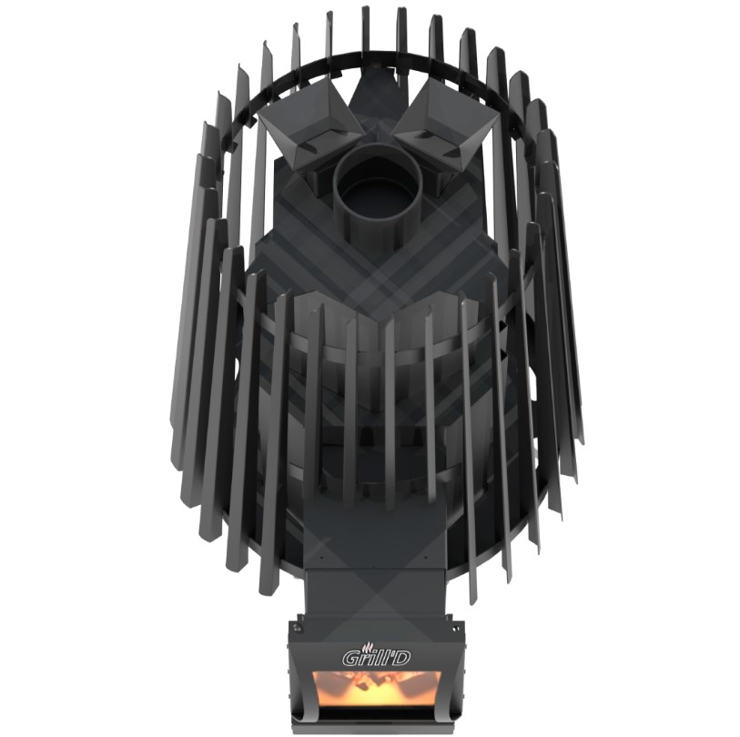 Дровяная банная печь Grill'D Cometa Vega 180 Long