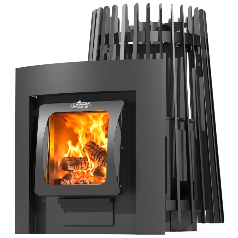 Дровяная банная печь Grill'D Cometa Vega 180 Long Max
